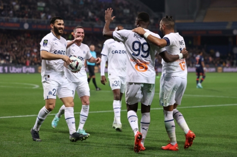 Marseille earned their seventh consecutive victory away