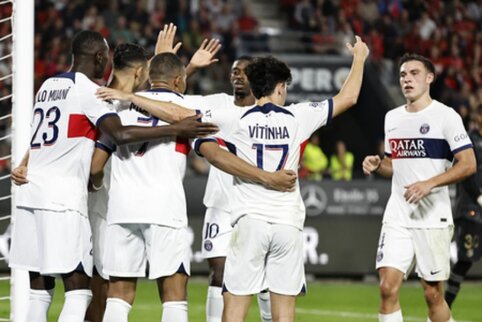 PSG defeated "Rennes" without any difficulty