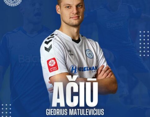 Hegelmann" said goodbye to G. Matulevicius