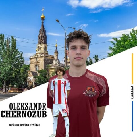 Džiugas from Telšiai borrowed another Ukrainian player