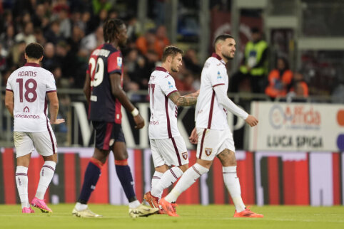 G. Gineitis played for half an hour, the 'Torino' club experienced a defeat.