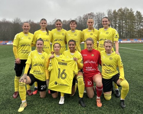 Gintra started the season with a draw in Riga
