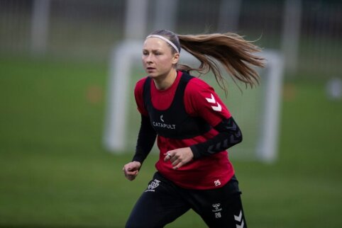 R. Jonušaitė closed the season with a goal