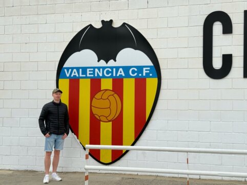 Kauno Žalgiris' technical director visited Valencia CF training session
