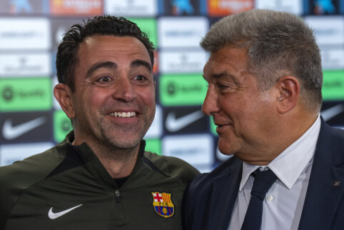 L. Yamalis: 'Thank you to X. Hernandez for the opportunity for young players to debut'