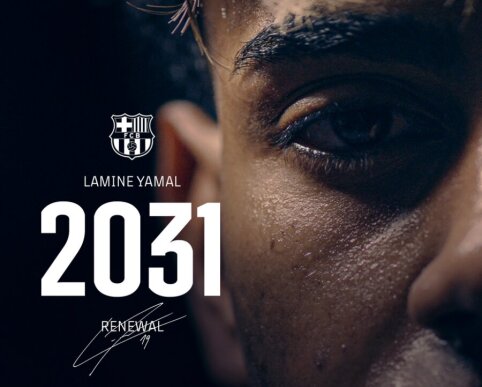 Official: Barcelona signs long-term contract with L. Yamalius