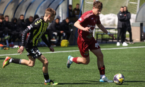 "Džiugas" erased the deficit against "Riteriai" and achieved a sweet victory.