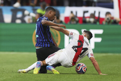 Inter ended River Plate's campaign in the FIFA Club World Cup.