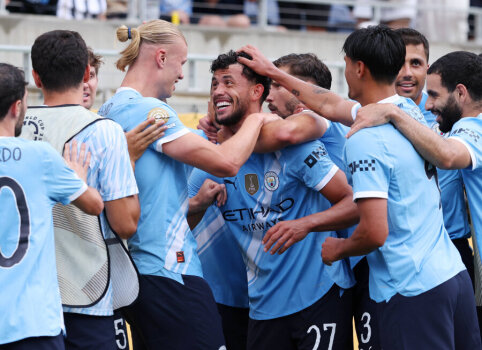 Man City team, securing first place in the group, crushed previously unbeaten Juventus.