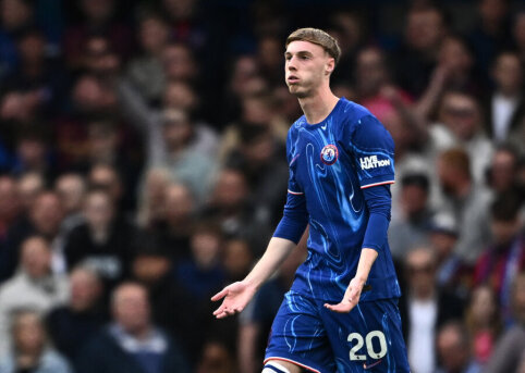 C. Palmer: "I had a tough time, but T. Adarabioyo helped me."