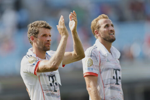 T. Müller bid farewell to Bayern