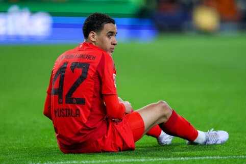 J. Musiala was sidelined from the Bayern lineup for nearly half a season.