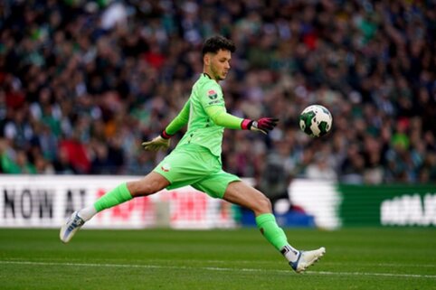 Goalkeeper J. Trafford will play for Manchester City.