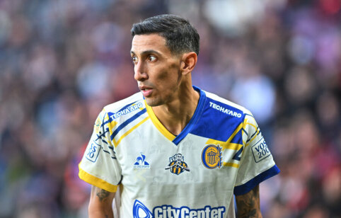 A. Di Maria has already made a notable appearance in the Argentina championship.