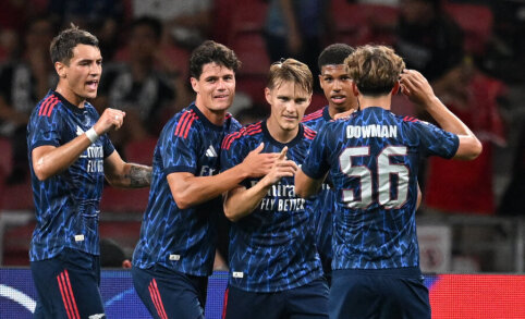 15-year-old helped Arsenal club achieve victory in friendly match