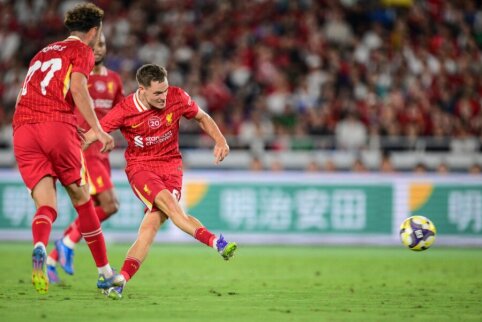 Liverpool struggled in a friendly match against the bottom team of the Japanese league.