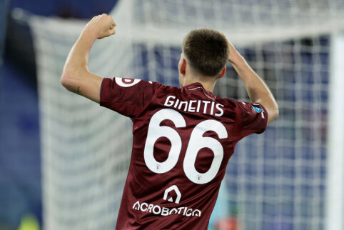 In the friendly match – G. Gineitis' goal