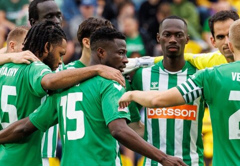 B. Tavaresas snatched victory for the 'Žalgiris' club.
