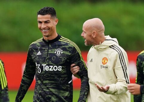 E. ten Hag: Ronaldo was not a problem for me
