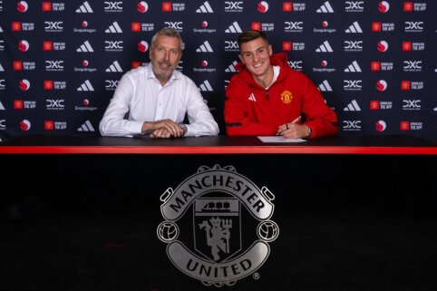 OFFICIAL: B. Šeškas – the new striker for Manchester United