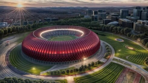 Kyrgyz ready to surprise the world: building an affordable yet impressive stadium