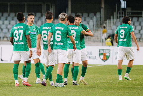 In crucial matches, 'Kauno Žalgiris' took down 'Hegelmann'