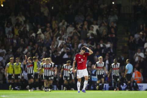 Grimsby Town knocked Man Utd out of the EFL Cup tournament.