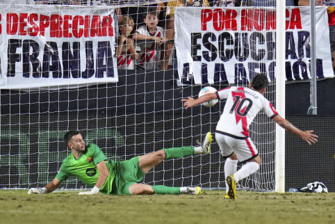 Barcelona dropped points in the tough home atmosphere of Rayo Vallecano.