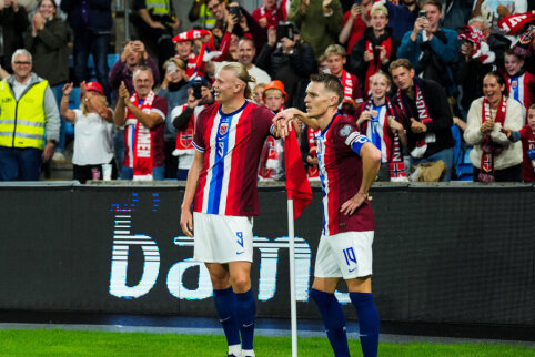 Incomprehensible: Norway scored 11 goals against Moldova, E. Haaland netted five.