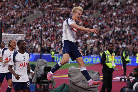 Tottenham handled West Ham in the second half.