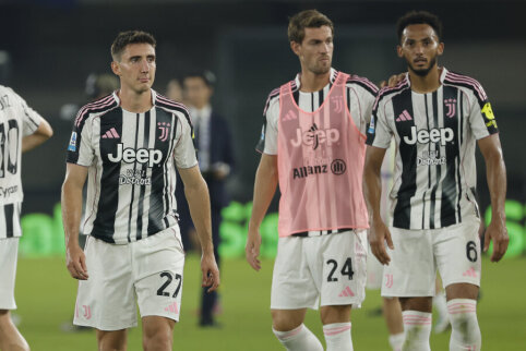 The Juventus team lost their first points in Italy.