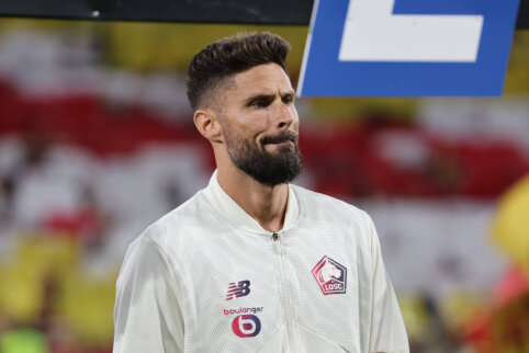 O. Giroud secured a victory for LOSC Lille in the Europa League.