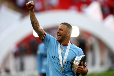 P. Guardiola: 'We can consider K. Walker one of the best full-backs of all time'