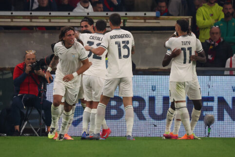 The Lazio club in Italy achieved a crushing victory.