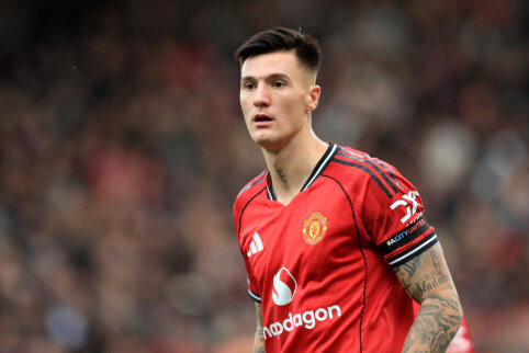 B. Šeškas: 'You always feel a lot of pressure at Manchester United'