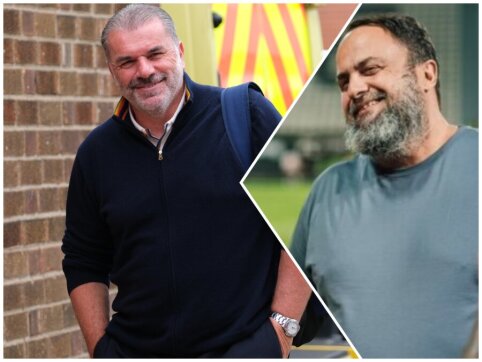 21 minutes into the match, Nottingham Forest dismissed A. Postecoglou.