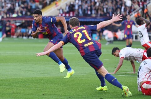 R. Araujo snatched victory for Barcelona before El Clasico.