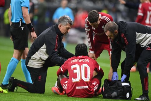 J. Frimpong has suffered an injury again