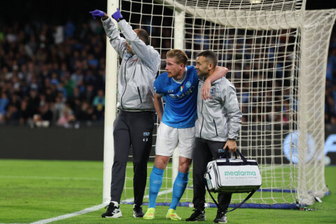 K. De Bruyne is out of action for a long time