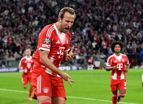 Bayern reached the German Cup quarterfinals, H. Kane scored a double.