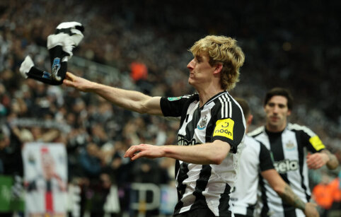 Newcastle eliminated Tottenham from the League Cup