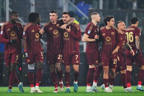 Roma, having a great season, has become the sole leader of Serie A.