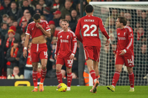 Humiliation: Liverpool had no chance at home against the Forest team