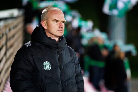 Žalgiris director had to work hard: lost a bet to A. Tapinas