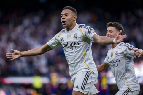 K. Mbappe contributed with a double to the crushing victory of Real.