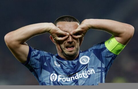 Scotland national team player laughs at the World Championship draw ceremony