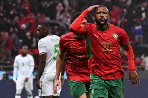 Morocco defeated Comoros at the start of the Africa Cup of Nations.