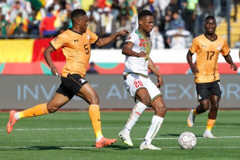 In the Africa Cup, Zambia salvaged a draw against Mali in added time.