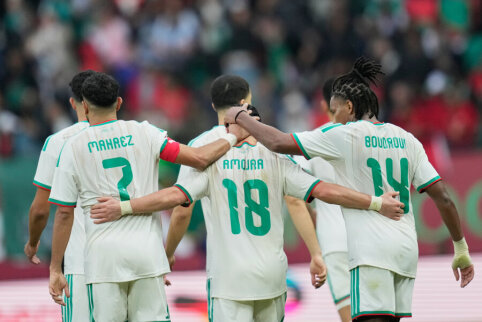 In the Africa Cup, the Algerian team crushed Sudan