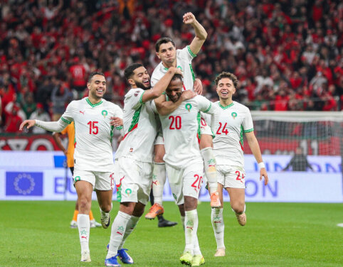 The Morocco national team reached the quarter-finals of the Africa Cup.